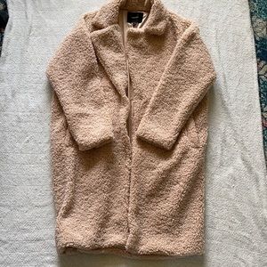 Forever 21 Long Teddy Jacket